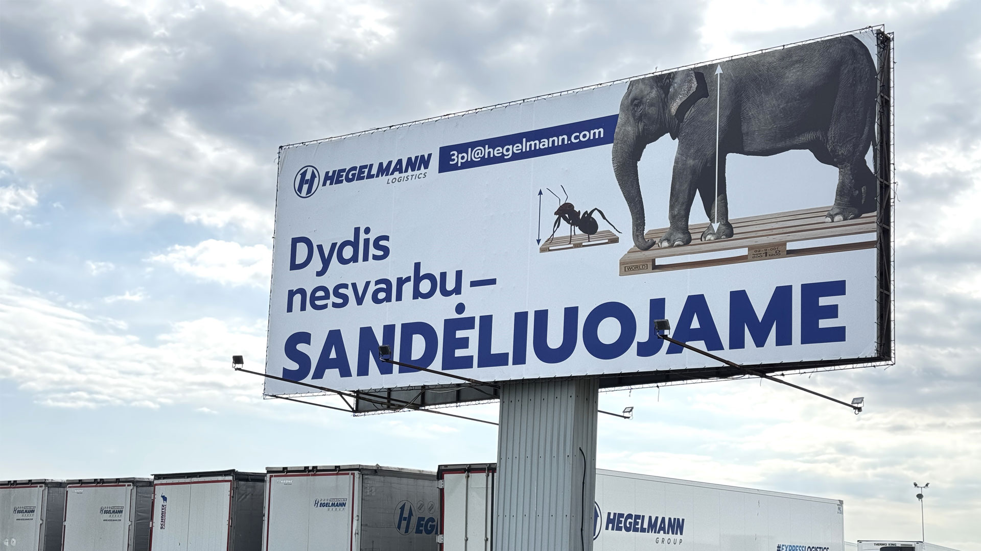 sandeliuojame ivairaus dydzio prekes mazos bei dideles paletes