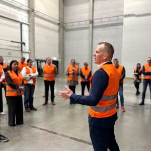 Eksportuotojų klubo nariai lanko Hegelmann Logistika