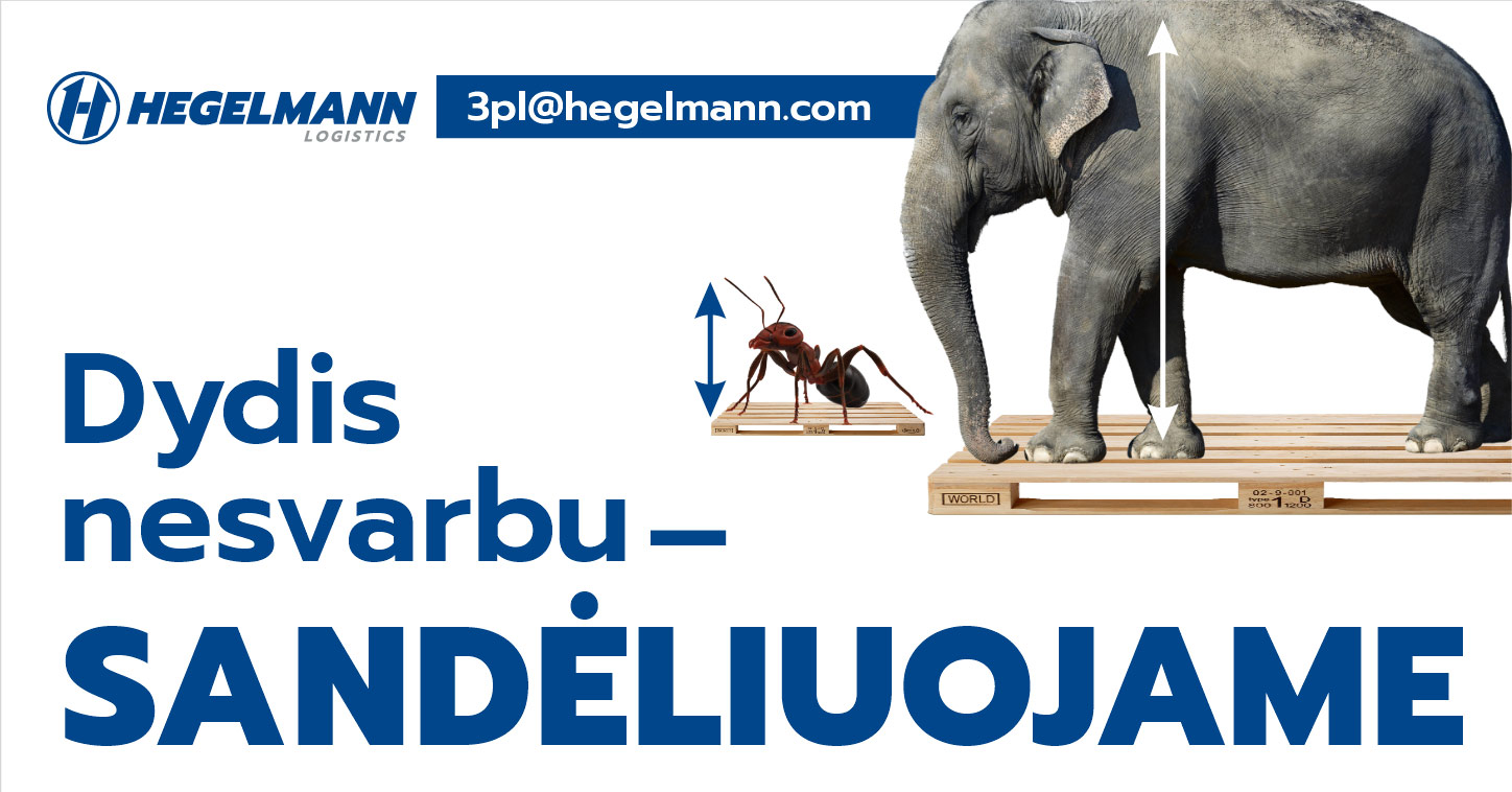 sandeliuojame dydis nesvarbu
